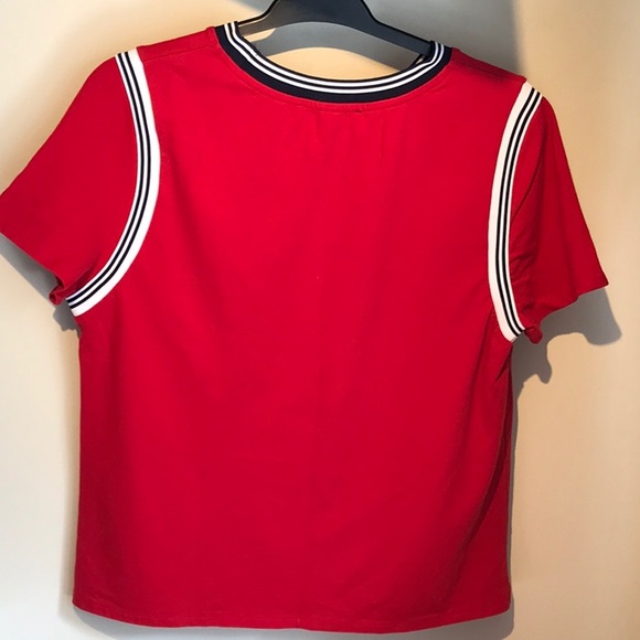 Tommy Hilfiger top, striped neck - Picture 3 of 7